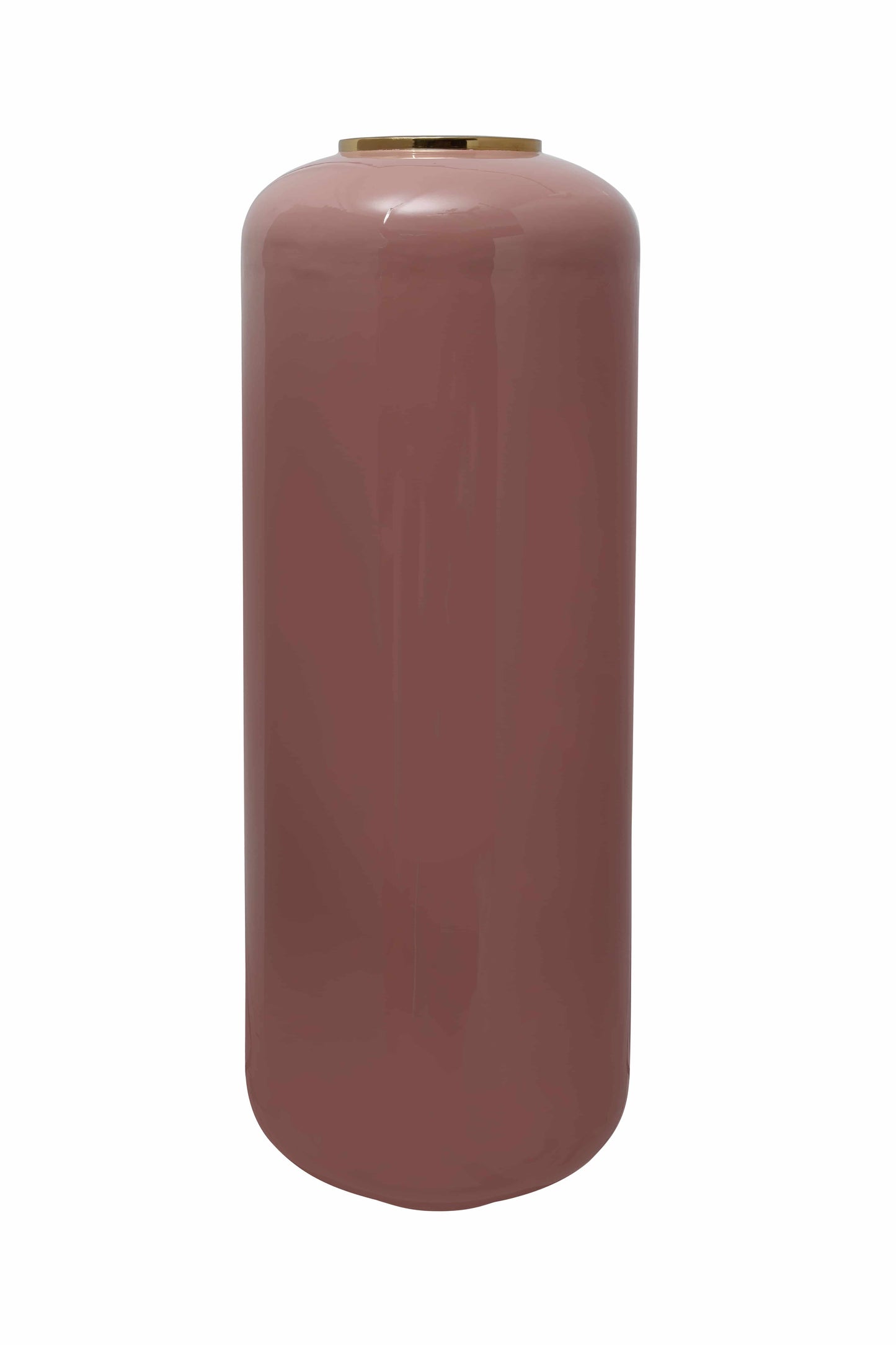 Bodenvase Art Deco 205 Taupe / Silber