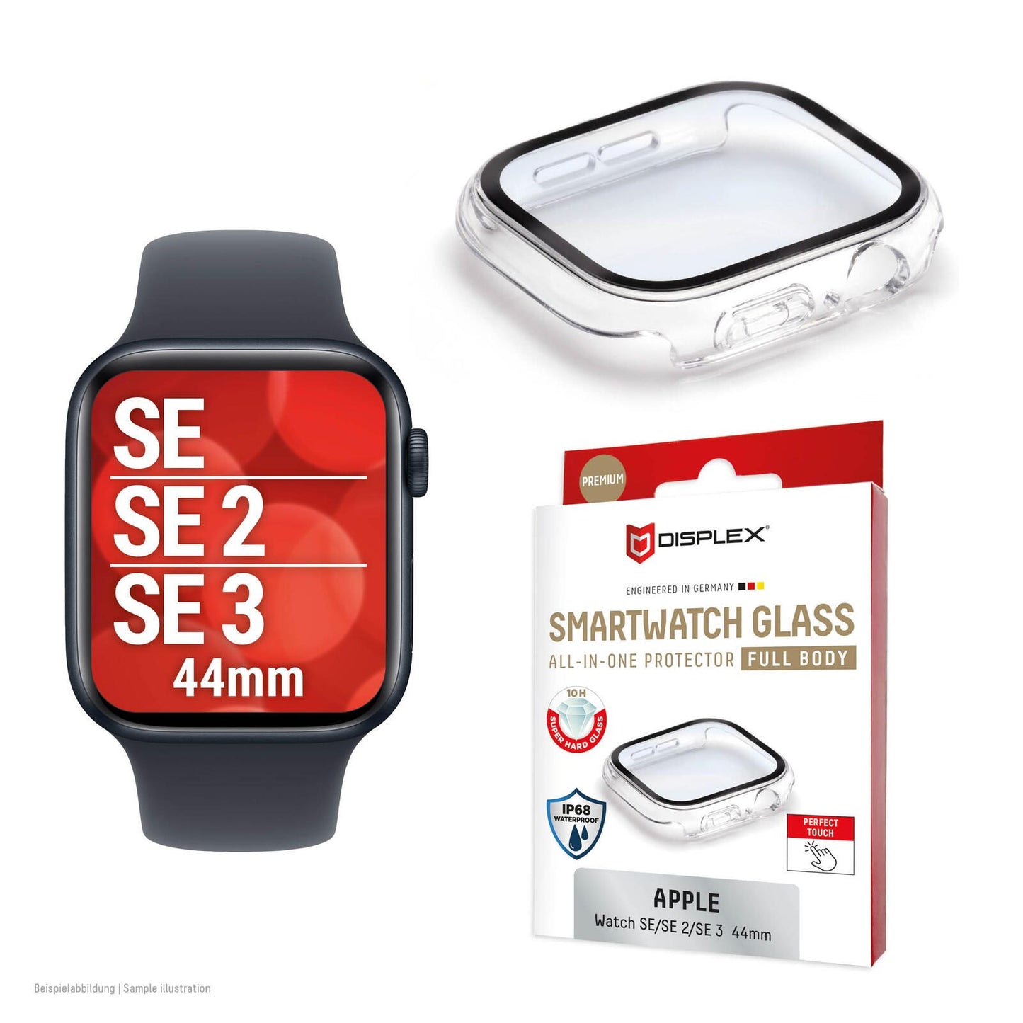 DISPLEX 10H Panzerglas Apple Watch SE3/SE2/SE (