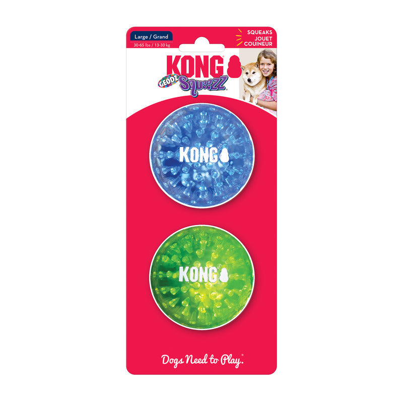 KONG Squeezz Geodz 2er Pack