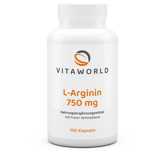 L-Arginin 750 mg (100 Kps)