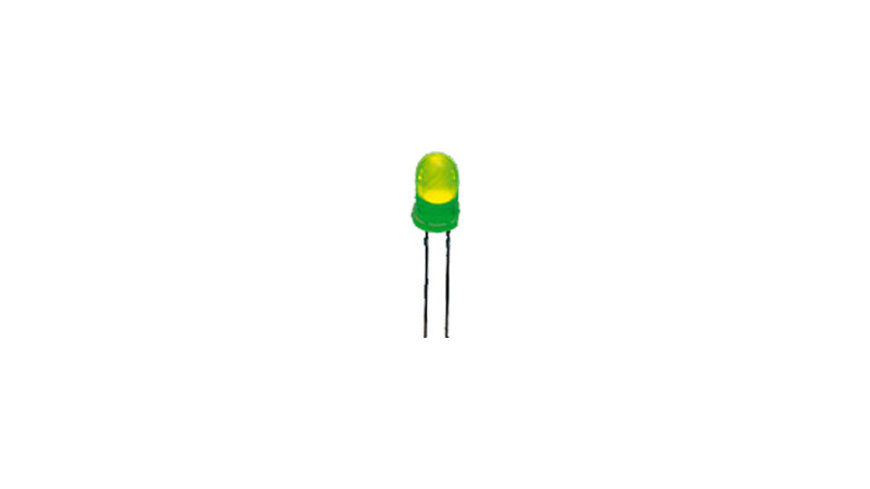 Superhelle 5 mm LED, Grün, 6.000 mcd, 10er-Pack