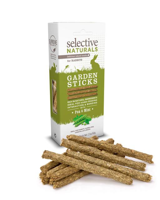 Supreme Science Selective Naturals Garden Sticks für Kaninchen 60g