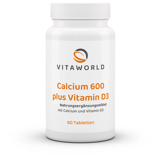 Calcium 600 plus Vitamin D3 (60 Tbl)