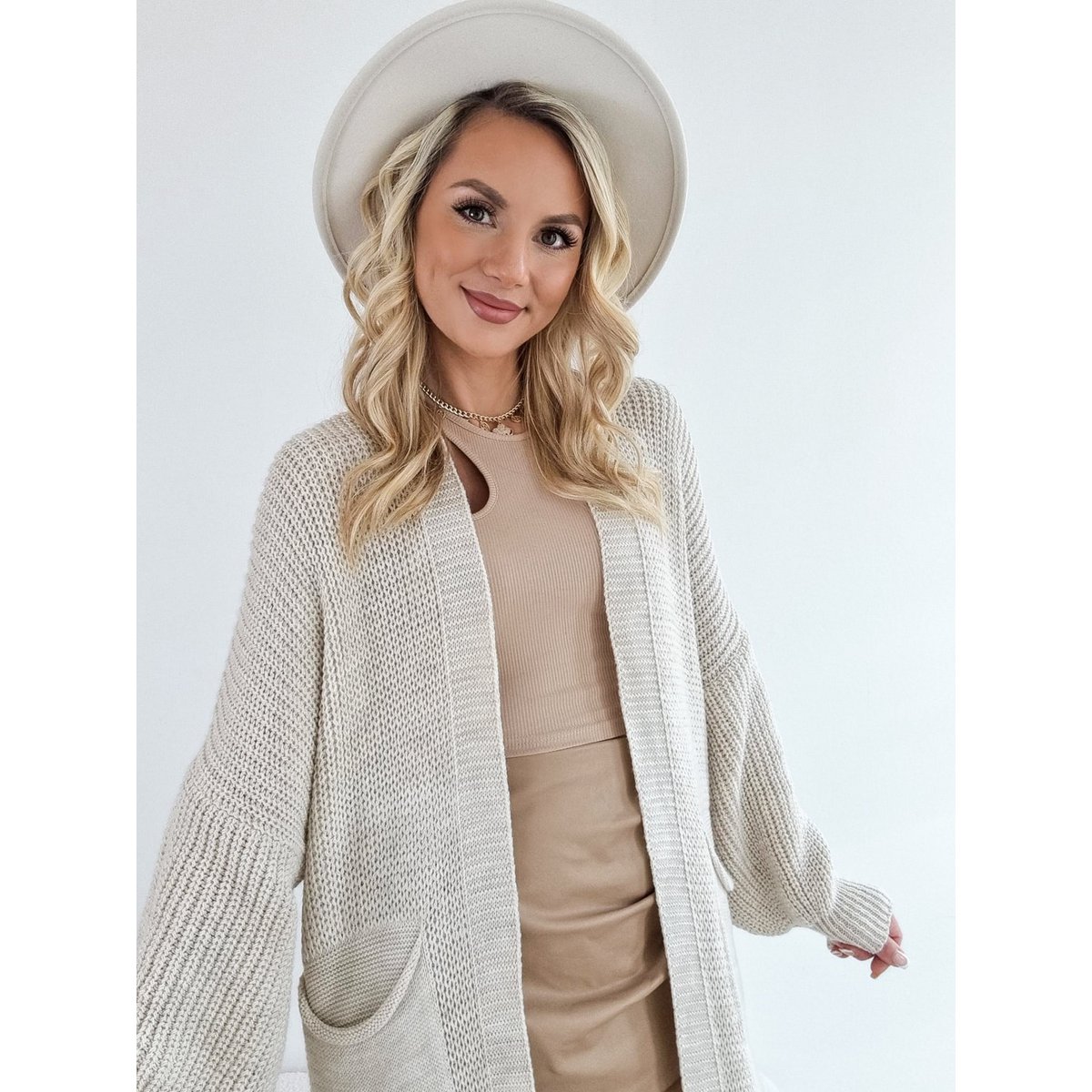 Eleganter Strick- Cardigan