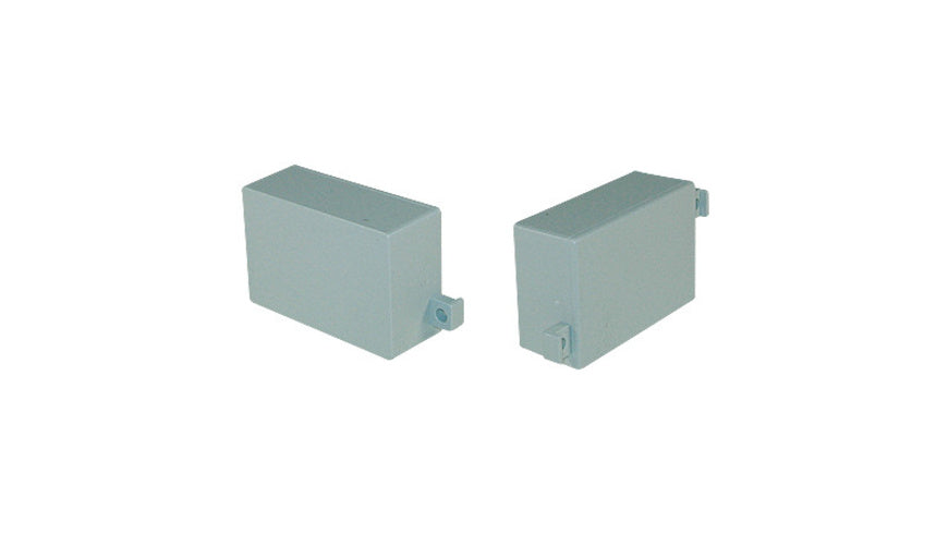 Strapubox Kunststoff-Gehäuse mit Lasche MG 308 ABS 45 x 30 x 17,5 mm, grau