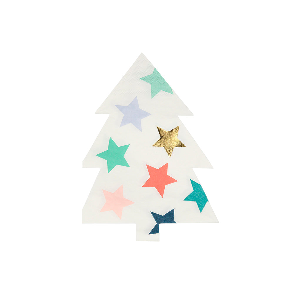Weihnachtsbaum Servietten