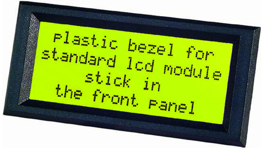 Electronic Assembly Abdeckrahmen EA 017-4UKE 153x14,8 für 2x40