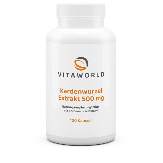 Kardenwurzel Extrakt 500 mg (100 Kps)