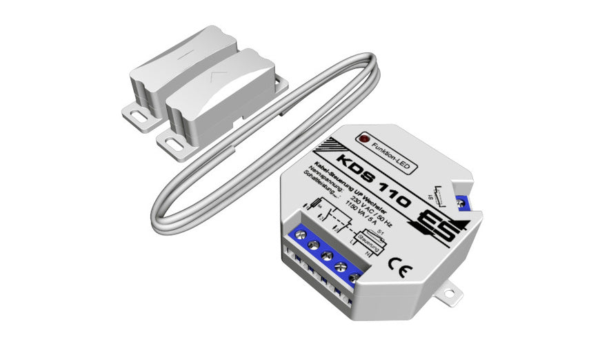 Schabus Kabel-Dunstabzugssteuerung KDS 110 mit 6 m Kabel, Einbauversion