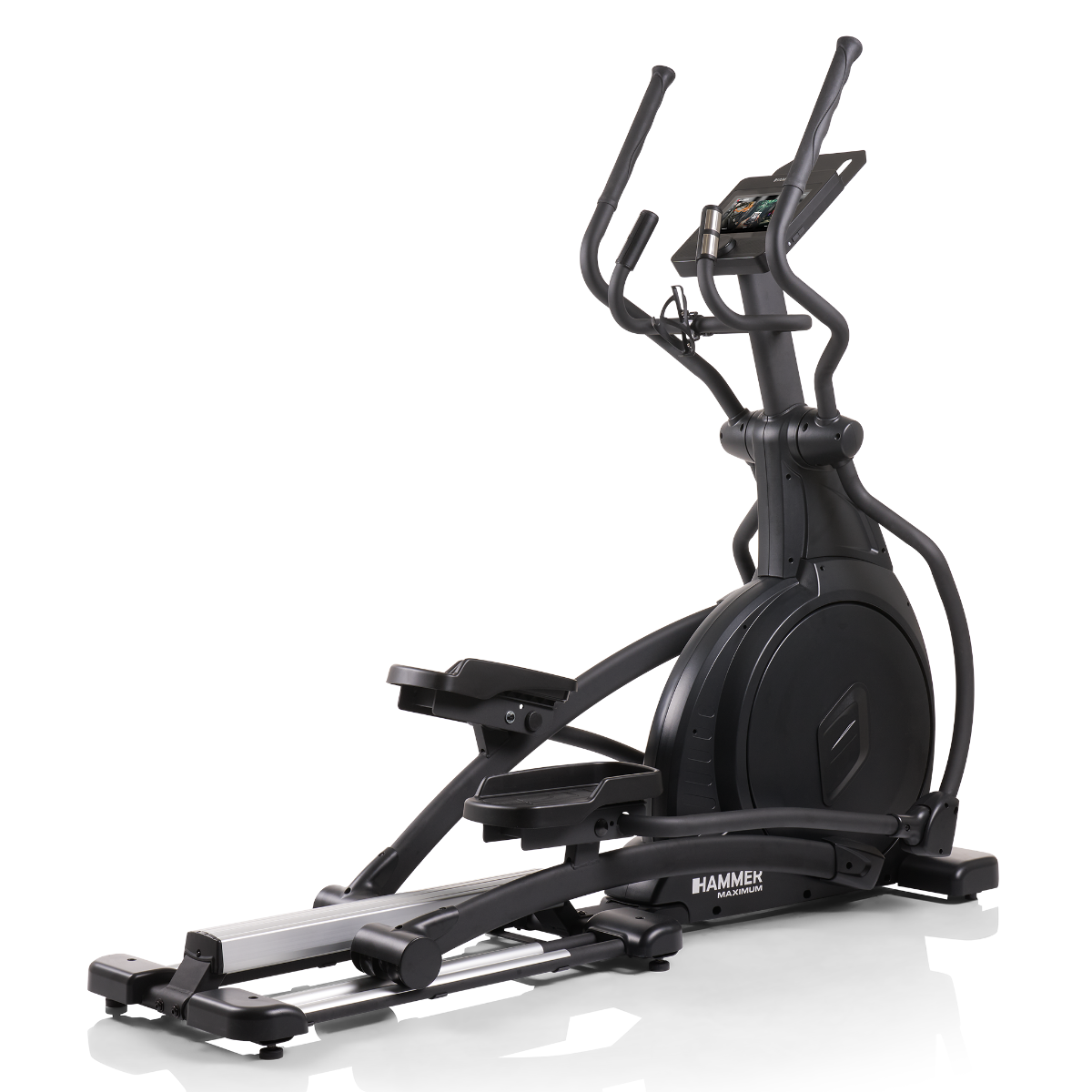 HAMMER MAXIMUM Ellipsentrainer EL 8000 '25 | Studioqualität | 10.1" Touchscreen | Induktionsbremse