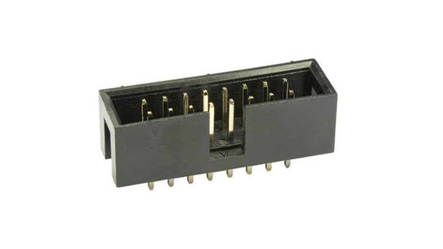 econ connect Wannensteckerleiste WS20G, 20-polig, gerade, RM 2,54 mm, ohne Verriegelung
