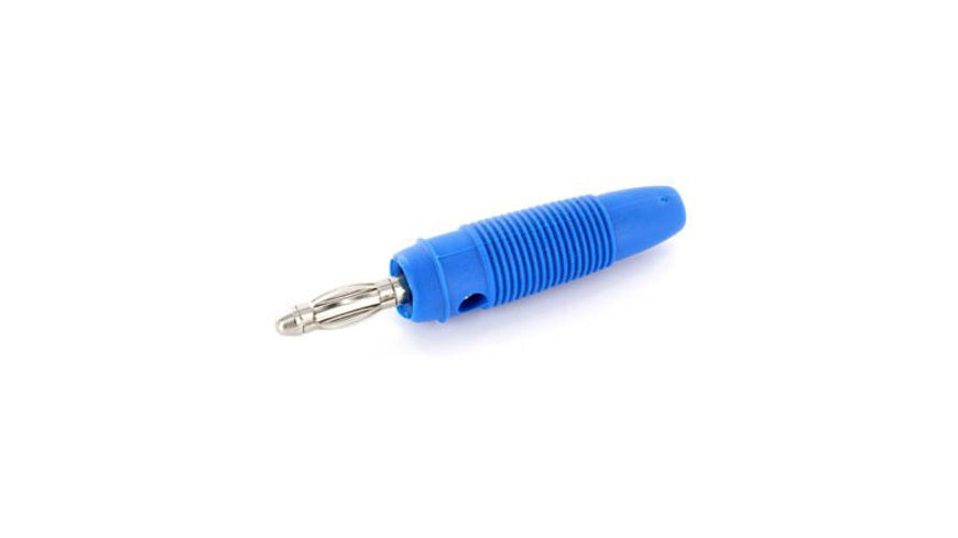 econ connect Labor-Stecker LF4BL, 4 mm, blau