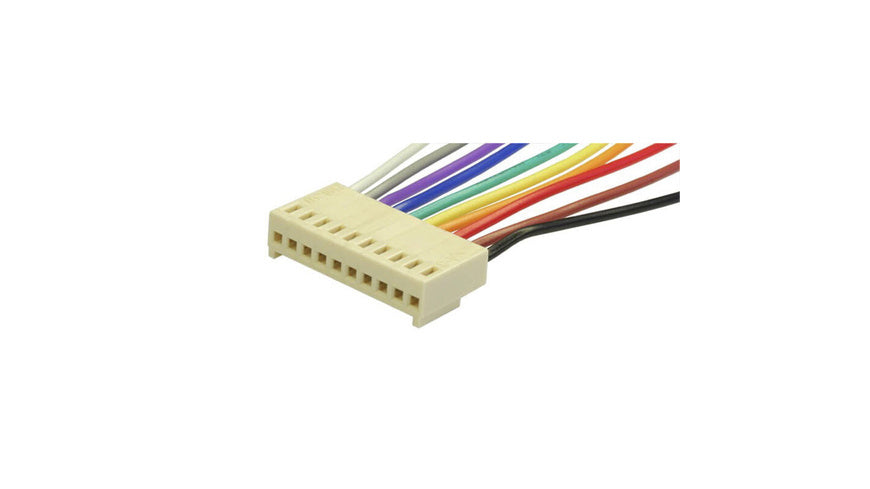 econ connect Steckverbinder PS4, 1x 4-polig, 30 cm, RM 2,54 mm