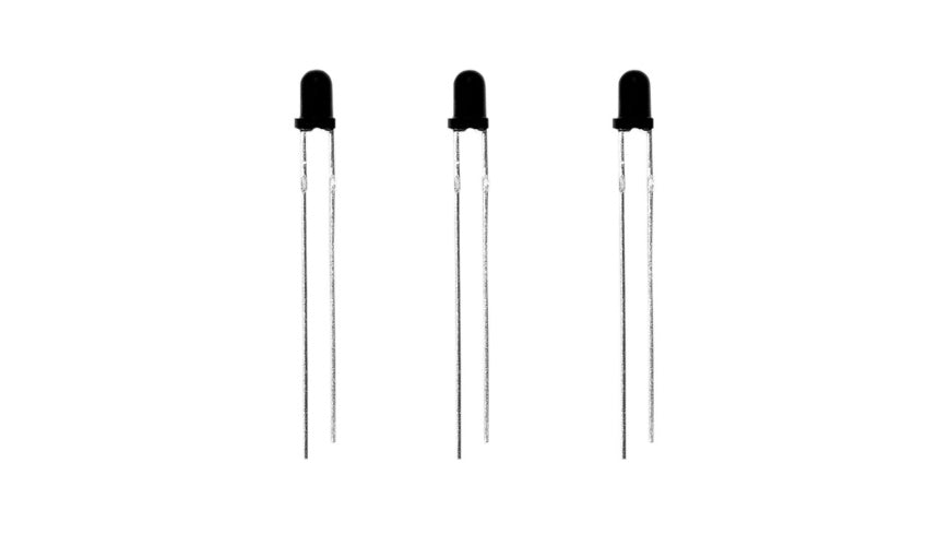 Everlight Fototransistor ELPT204-6B, schwarz, 3 mm, 0,7 mA