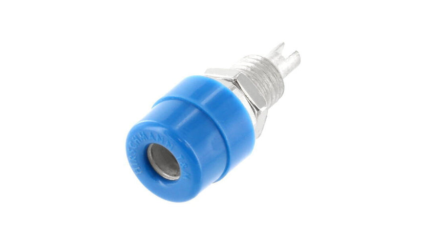 Hirschmann Bananenbuchse BIL 20, 60 V, 32 A, blau