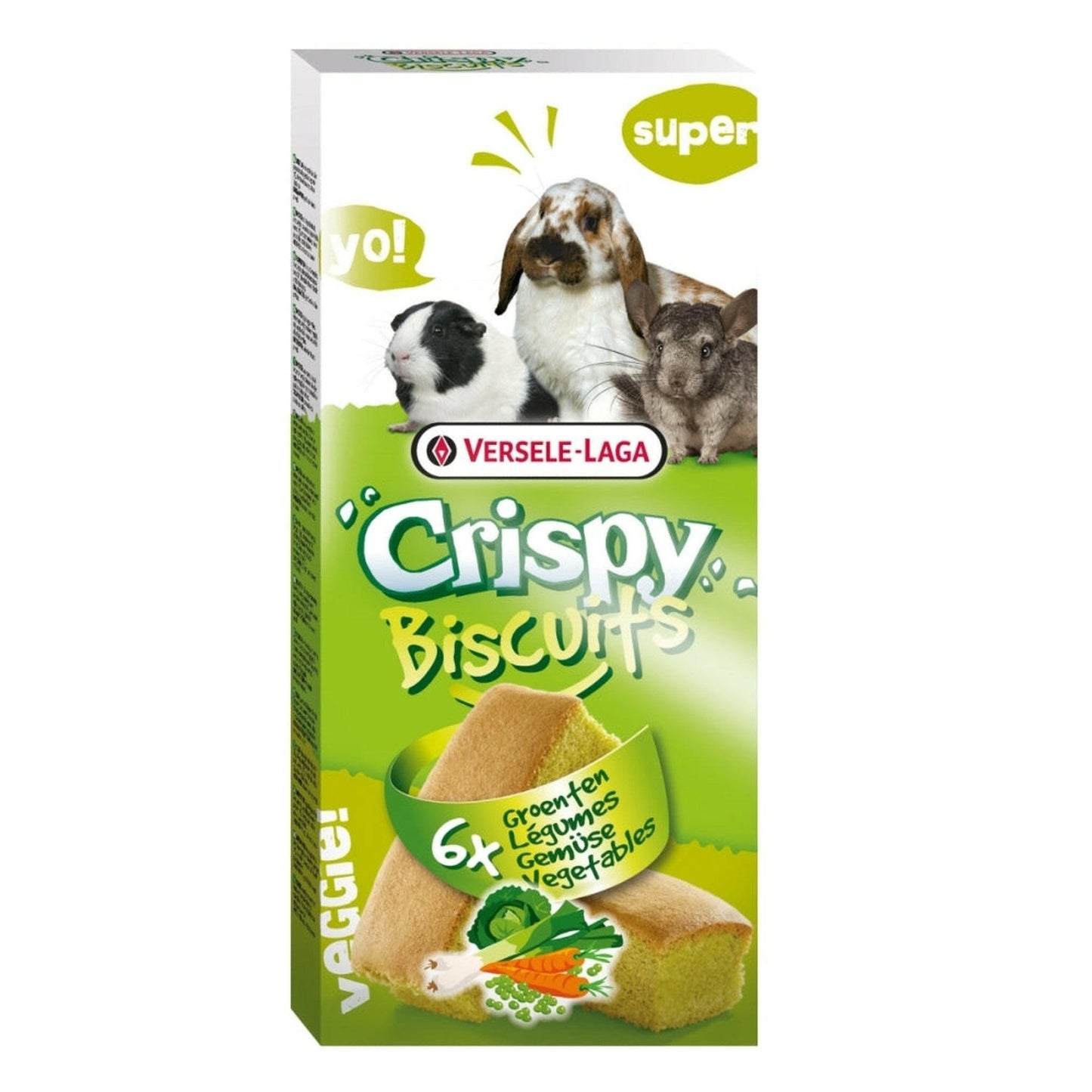 Crispy Biscuits Gemüse 6 Stück 70g