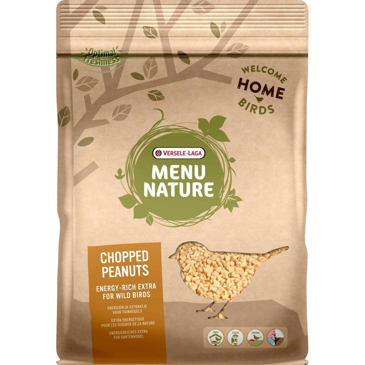 VL Menu Nature Chopped peanuts 1kg