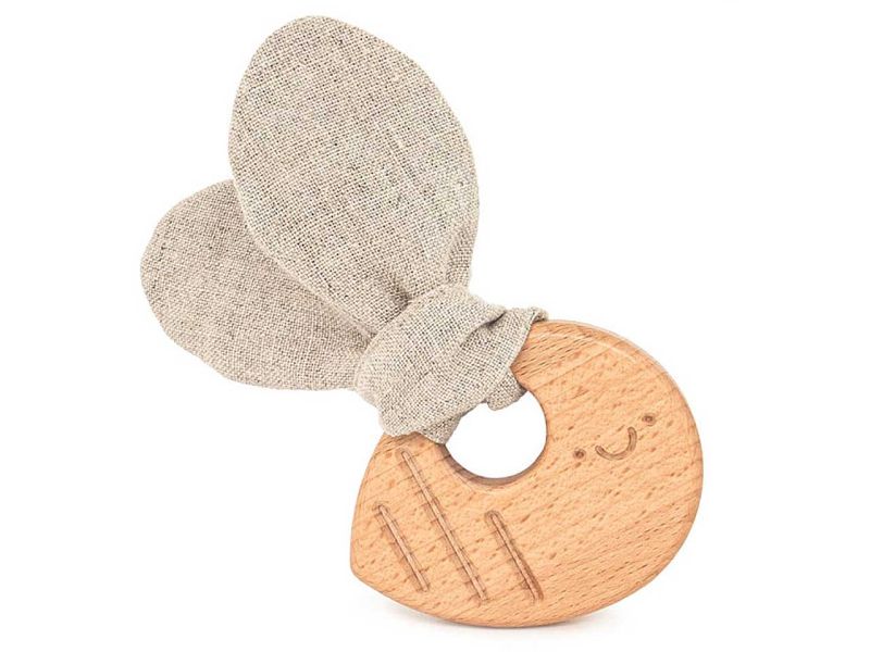 BAJO Beißring »Biene«, 2-tlg.