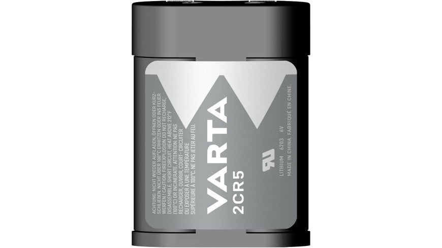 VARTA Professional Lithium Batterie 2CR5, 1400 mAh, 6 V