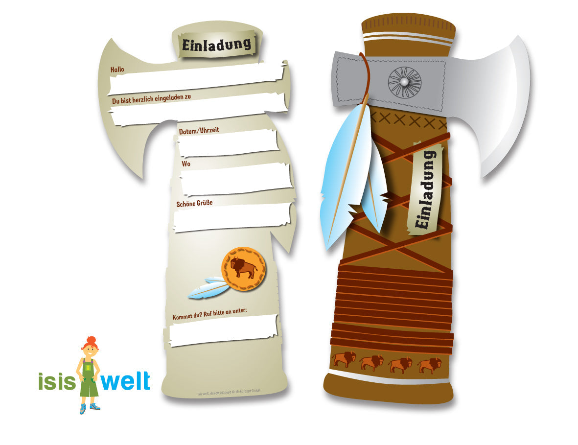 Einladungen - Tomahawk