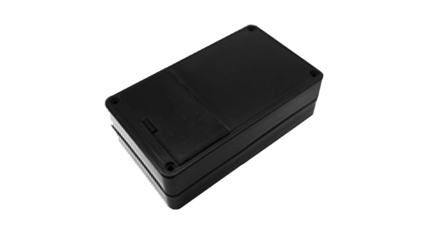 Kemo 6 V Kunststoffgehäuse mit 4x Mignon Batteriefach, 123 x 39 x 72 mm