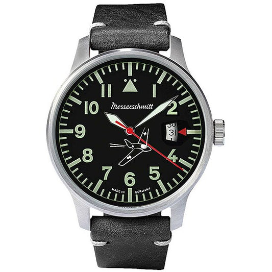 Uhren Fliegeruhr Messerschmitt Quarz von Messerschmitt ME163-80-2