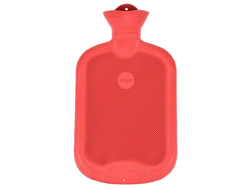 Sänger Wärmflasche, rot