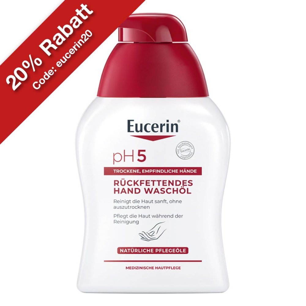 Eucerin pH5 Hand Wasch öl empfindliche Haut