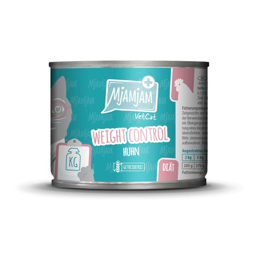 MjAMjAM VetCat Weight Control 6x200g