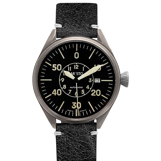 Uhren Fliegeruhr Aristo Vintage Pilot 7H148