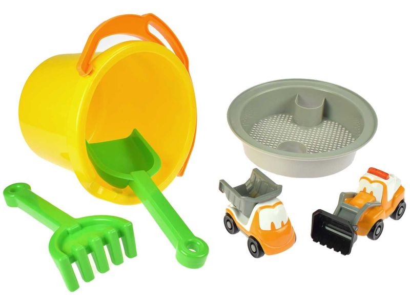 dantoy Eimerset mit 2 Fun Cars