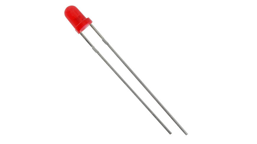 HUIYUAN Opto-Electronic LED 3 mm, rot ,280 mcd