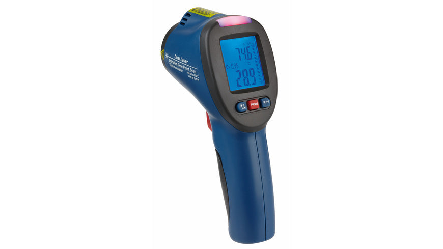 TFA Infrarot-Thermometer mit Schimmel-Detektor und Taupunkterkennung, -50 °C bis +260 °C
