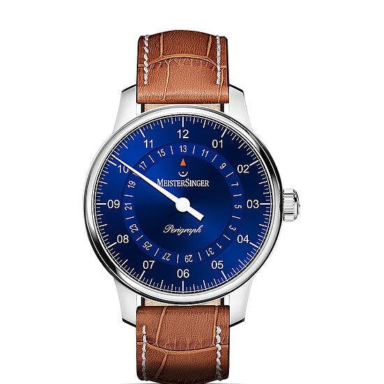 Perigraph von Meistersinger Einzeigeruhr Automatikwerk BM1108