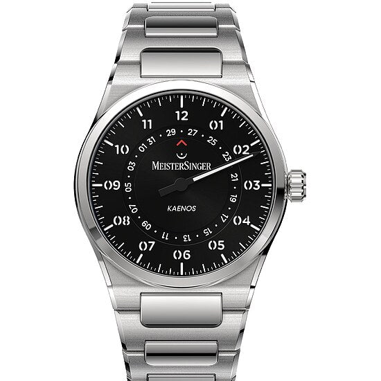 Meistersinger Einzeigeruhr Automatic Kaenos Open Date KSOD 902