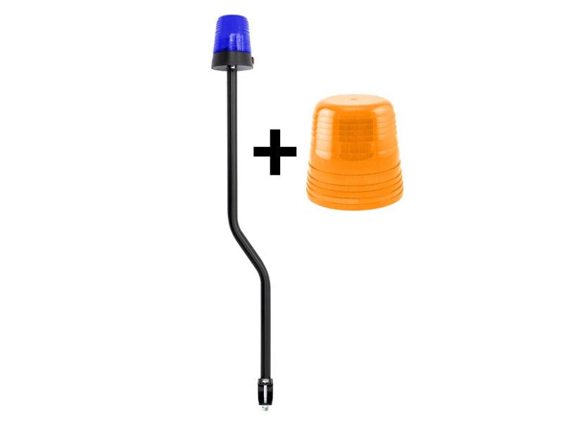 BERG Rundumlicht für XL/XXL Pedal-Gokarts, blau und orange