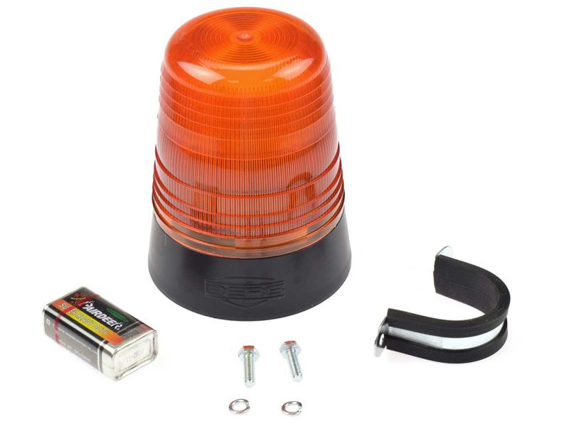 BERG Rundumlicht für Überrollbügel, orange