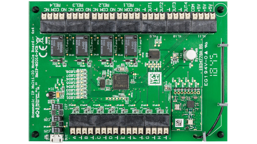 ELV Bausatz Homematic IP Multi IO Modulplatine - 4x4 -HmIP-MIO16-PCB