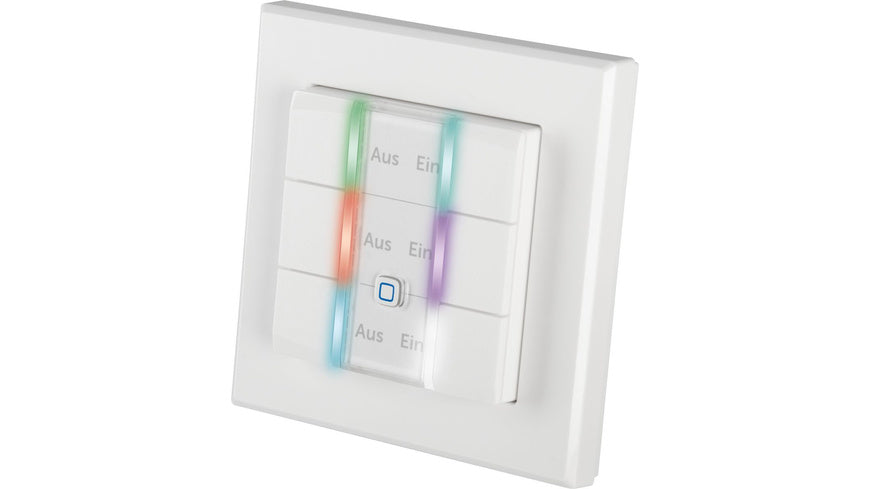 Homematic IP Wired Smart Home Wandtaster – 6-fach, HmIPW-WRC6