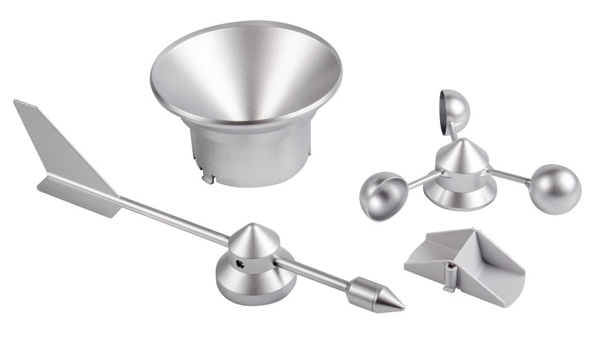 Homematic IP Ersatz-Mechanik für Wettersensor SWO mit Windrad, Windfahne, Regentrichter + Wippe