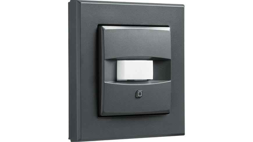 Homematic IP Wired Smart Home Bewegungsmelder für 55er Rahmen – innen, anthrazit, HmIPW-SMI55-A