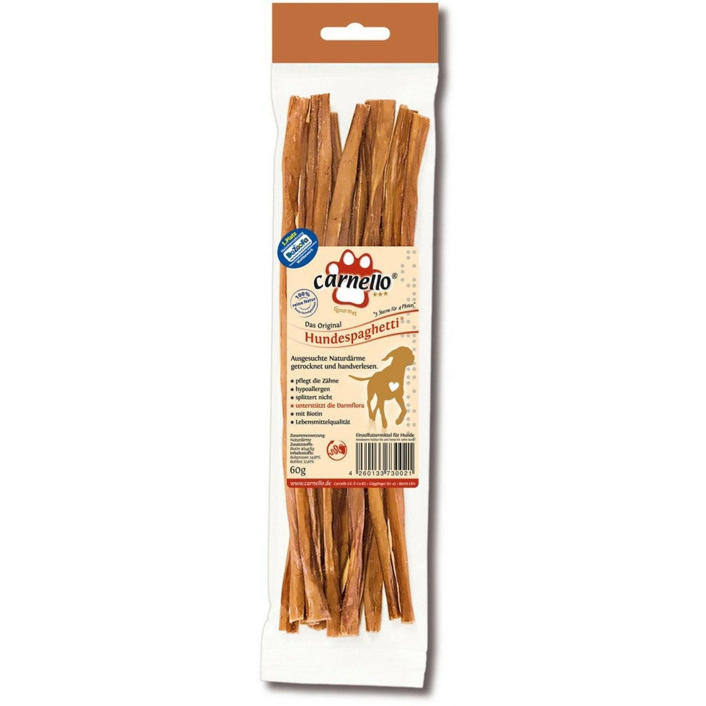 Original Carnello Hundespaghetti 20x60g