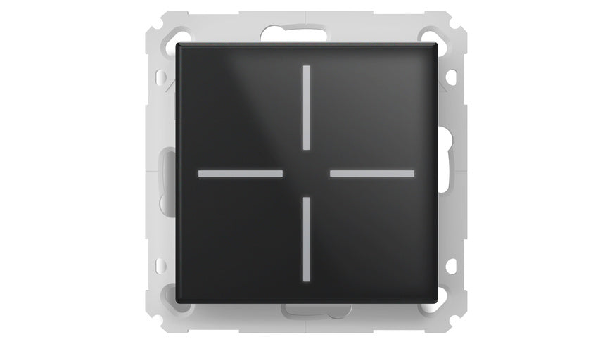 Homematic IP Smart Home Glastaster, schwarz, HmIP-WGS-A