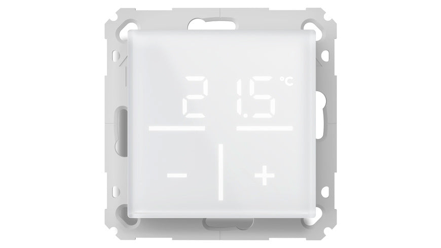 Homematic IP Smart Home Glas-Wandthermostat, weiß, HmIP-WGT