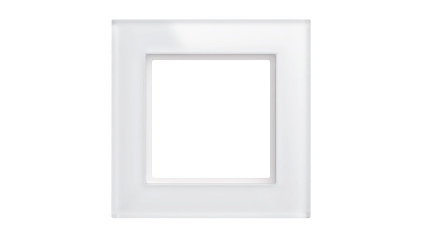 Homematic IP Glasrahmen, 1-fach, weiß, HmIP-GF1