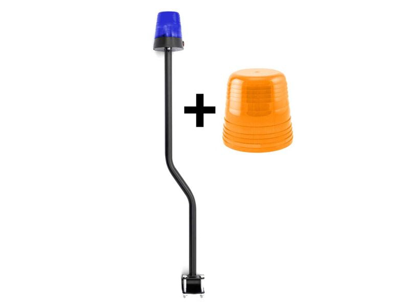 BERG Rundumlicht für Buddy Pedal-Gokarts, blau und orange