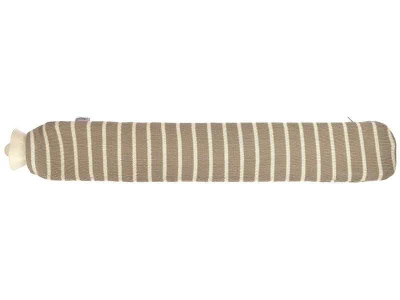 Sänger LONGI Wärmflasche mit Strickbezug aus Baumwolle »Erdstreifen«