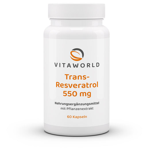 Trans-Resveratrol 550 mg (60 Kps)