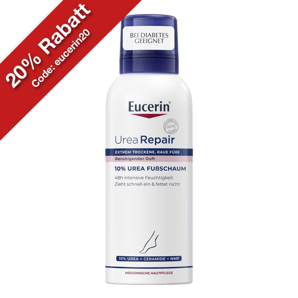 Eucerin UreaRepair 10% Urea FuÃschaum