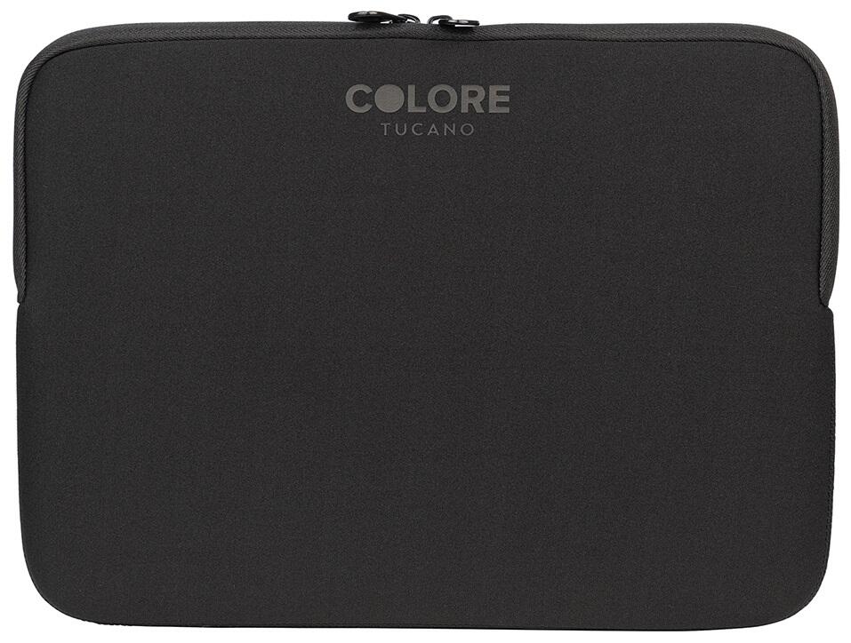 Tucano Colore Neoprenhülle für Notebook 13"/14" und Apple MacBook Air/Pro 15" - Schwarz
